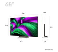 LG OLED65C56LB 65 Inch OLED evo AI C5 4K Ultra HD HDR Smart TV 2025