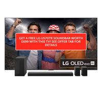 LG OLED65G54LW 65 inch OLED Evo 4K Ultra HD HDR Smart TV | Quad Core | 3840 x 2160 Resolution