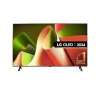 LG OLED77B46LA 77-Inch 4K UHD Smart TV, (α8 AI Processor, Dolby Atmos, Freeview Play and Amazon Alexa, 120Hz), Black [Model 2024]
