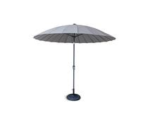 LG Outdoor Mikado Parasol - Outdoor Garden Umbrella - UV50+ All-Weather Polyester Canopy, Tilt Function, Crank Lift System, 38mm Anti-Rust Aluminium Pole