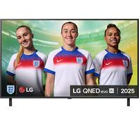 LG QNED80A6 55" 4K Ultra HD QNED Smart TV - 55QNED80A6A, Black