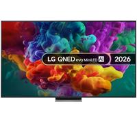 LG QNED86 QNED AI Mini LED 4K HDR Smart TV 2026 - 86QNED86B6B, Silver/Grey
