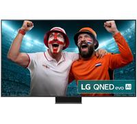 LG QNED86 QNED evo AI Mini LED 4K HDR Smart TV 2025 - 86QNED86A6A, Black,Silver/Grey