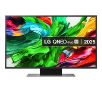 LG QNED86 QNED evo AI 4K HDR Smart TV 2025 - 43QNED86A6C, Silver/Grey
