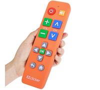 LG Replacement TV Remote Compatible with LG TV's ONLY (Orange) Big Button, Simplified and Easy to Use (2xAAA Batteries not Included)