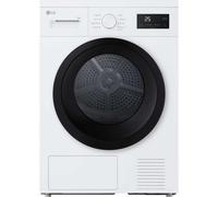 LG RHA1008NWK 8kg Heat Pump Tumble Dryer, White, A Rated