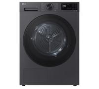 LG Series 5 AI Dry 9kg Heat Pump Tumble Dryer RHX5009TBB Matte Black