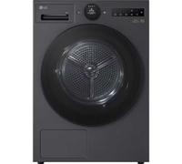 LG RHX7009TBB tumble dryer Freestanding Front-load 9 kg Black