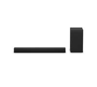LG S40T - Smart Soundbar, 300W, 2.1 Channel, Dolby Digital and DTS Surround Soundbar, Wide Connectivity, HDMI, Bluetooth, USB, Optical Input, Black