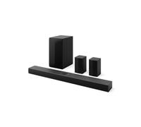 LG S70TR - Smart Sound Bar, 500W Power and 5.1.1 Channels, Wireless Rear Dual Speakers, Surround Sound Dolby Atmos and DTS:X, Hi-Res 24bits/96kHz