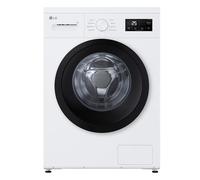 LG Series 2 F4A10S8NWK Freestanding Washing Machine, 8 kg washing capacity, 1400 rpm spin speed 600 x 530 x 850 mm (W x D x H), 48 Litres per cycle (Eco 40-60), White