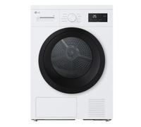 LG Series 2 RHA1008NWK Freestanding Heat Pump Tumble Dryer, 8 kg dryin