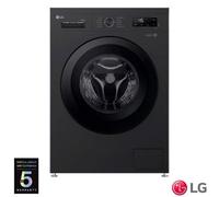 Lg Series 2 W4X1095Nnk 9Kg/5Kg Washer Dryer, 6 Motion Direct Drive, Steam, Thinq Smart Control, 1400Rpm, Freestanding, Black