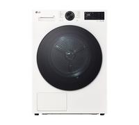 LG 9kg DUAL Inverter Heat Pump™ Tumble Dryer, Series 5, White RHX5009TWB