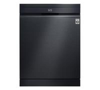 LG Series 7 TrueSteam Freestanding Dishwasher - 14 Place Settings, A-10% Rated, Wi-Fi Connected, Black - DF587HMS