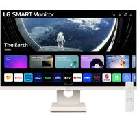 LG Smart Monitor 27U511SA-W, 27 Inch | Full HD 1080P IPS Panel | 100Hz Refresh Rate |Built in Speakers, Wifi & Bluetooth Connectivity | webOS Smart streming Apps with Remote Control | White