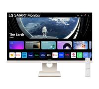 LG Smart Monitor 27U511SA-W, 27 Inch | Full HD 1080P IPS Panel | 100Hz Refresh Rate |Built in Speakers, Wifi & Bluetooth Connectivity | webOS Smart streming Apps with Remote Control | White
