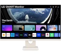 LG Smart Monitor 27U511SA-W, 27 Inch | Full HD 1080P IPS Panel | 100Hz Refresh Rate |Built in Speakers, Wifi & Bluetooth Connectivity | webOS Smart streming Apps with Remote Control | White