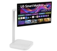 LG SMART Monitor Swing 32U889SA-W - 4K UHD IPS Touchscreen 32 inch, HDR10, Ergonomic Rolling Stand, Built-in Speakers, Wifi, Bluetooth, Airplay webOS Smart TV app, HDMI, USB-C, POGO, White