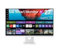 LG Smart Monitor U7 27U731SB-W 27 inch 4K UHD IPS for Work, Streaming & AI Productivity | webOS, HDMI, USB Hub with USB-C 65W, AirPlay 2, Screen Share, Bluetooth, AI Picture Pro, AI Sound Pro, White