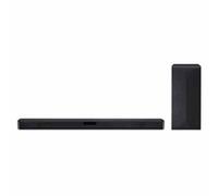 LG SN4 Bluetooth TV Soundbar 300W 2.1 with Wireless Subwoofer, DTS Virtual Technology: X, Dolby Digital, AI Sound Pro, Optical Input, USB, HDMI, Black