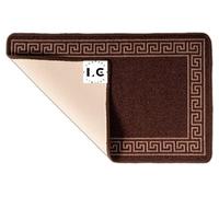 LG TRADERS LIMITED Non Slip Indoor Door Mats Small Large Door Mat Washable Rugs Kitchen Floor Mat (Brown_beige, 67X220)