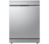 LG TrueSteam DF273FVS Full-Size WiFi-enabled Dishwasher - Silver, Silver/Grey
