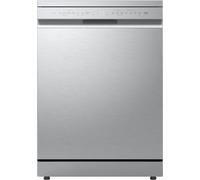 LG DF273FVS Dishwasher, 14 Place Settings, Silver, A Rated, Freestanding A
