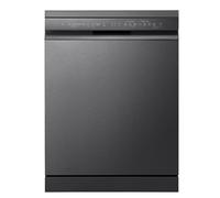 LG TrueSteam QuadWash Freestanding Dishwasher - Matte Black