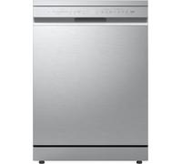 LG 14 Place Setting TrueSteam™ Full Size Freestanding Dishwasher, Silver DF273FVS