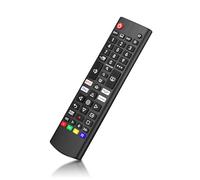 LG TV Remote Control Replacement | 2 AAA Batteries Included - LG Smart TV Remote for All L G LCD LED HDTV UHD 3D 4K Models | AKB75095308 AKB75095307 AKB7415324 Remote Control for lg Smart TVs (Black)
