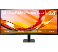 LG UltraWide 34U601B U6 34 VA QHD 120Hz Curved Monitor