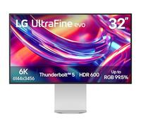 LG Ultrafine 32U990A evo 81.3 cm (32") 6K Nano IPS Monitor | Thunderbolt 5, DisplayHDR 600, 2000:1 contrast, 98% DCI-P3, 99.5% Adobe RGB | Pro Creator Display for Mac and PC