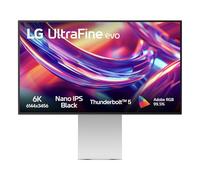 LG Ultrafine 32U990A-S 32" 6K PC Monitor - IPS Panel 6K (6144 x 3456, 224dpi), 5ms 60Hz, HDR 10, DCI-P3 98% (CIE1976), Thunderbolt 5, Tilt and Height Adjustment, Built-in Speakers