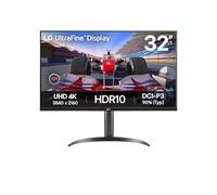 LG UltraFine Monitor 32UR500K-B - 4K UHD VA 32 inch, 60Hz, 4ms GtG, HDR10, Home/Office Display, Tilt Adjustment, Built-in Speakers, HDMI, DisplayPort, Black