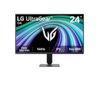 LG Ultragear™ 24G411B-B.AEU Gaming Monitor | 24-inch | G4 Series (2026) | IPS panel, FHD 1920x1080, 144Hz, 5ms (GtG), 1ms MBR, HDR10, NVIDIA® G-SYNC® and AMD FreeSync™, 250cd/m², 99% sRGB