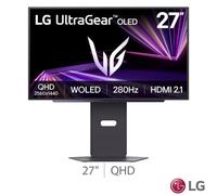 Lg Ultragear 27 Inch Qhd 280Hz Oled Gaming Monitor, 27Gx700A-B 280Hz 0.03Ms G-Sync Freesync Hdr True Black