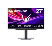 LG UltraGear G8 27G810A Gaming Monitor - 4K UHD IPS 27 Inch, 180Hz | 360Hz - Dual-Mode, 1ms GtG, G-SYNC Compatible & FreeSync Premium, DisplayHDR 400, HDMI 2.1, DP1.4(DSC), Black