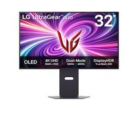 LG UltraGear™ 32” 4K UHD Dual-Mode 240Hz 0.03ms G-SYNC® Compatible Gaming Monitor 32GS95UV-B Black Class F