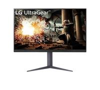 LG UltraGear™ 32” QHD IPS 180Hz 1ms G-SYNC® Compatible Gaming Monitor 32GS75QN-B Black Class F