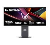 LG Ultragear 34G600A-B.AEU 34-Inch Gaming Monitor - VA Panel QHD (3440 x 1440), 5ms GtG 160Hz, HDR 10, sRGB 99% (CIE1931), FreeSync Premium