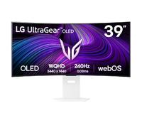 LG UltraGear 39GX90SA-W 39" Curved OLED WQHD 240Hz 0.03ms G-Sync Gaming Monitor with webOS