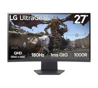 27” UltraGear™ 1000R curved gaming monitor QHD, 1ms (GtG), 180Hz 27GS60QCB
