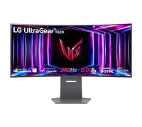 LG UltraGear Curved OLED Gaming Monitor 34GS95QE, 34 inch, 1440p, 240Hz, 0.03ms Response Time, HDR 10, NVIDIA G-Sync compatible & AMD FreeSync, Smart Energy Saving, DisplayPort, HDMI