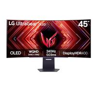 LG UltraGear 45 QHD 240Hz OLED Curved Gaming Monitor