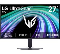 LG UltraGear™ G5 27G523B-B 27 inch FHD 200Hz IPS Gaming Monitor | sRGB 99%, HDR10, 1ms GtG, G-SYNC Compatible, FreeSync Premium, HDMI & DisplayPort, Tilt Adjustable Stand