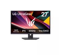 LG UltraGear G6 27G610A Gaming Monitor - QHD 1440p IPS 27 Inch, 200Hz, 1ms GtG, FreeSync Premium, DisplayHDR 400, HDMI, DP1.4(DSC), Black