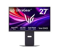 LG UltraGear G8 Gaming Monitor 27G850A - 4K UHD Nano IPS 27 inch, Dual-Mode 240Hz / 480Hz, 1ms (GtG), AMD FreeSync Premium Pro, DisplayHDR 600, DP 2.1, HDMI 2.1, Black