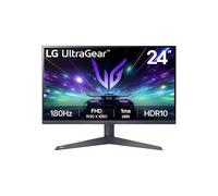 LG UltraGear Gaming Monitor 24GS50F, 24 Inch, 1080p, 180Hz,1ms MBR, 5ms Response Time, HDR 10, AMD FreeSync, Smart Energy Saving