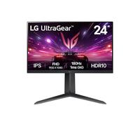 LG Ultragear Gaming Monitor 24GS65F, 24 Inch, 1080p, 180Hz, 1ms, IPS Display, HDR 10, NVIDIA G-Sync Compatible & AMD FreeSync